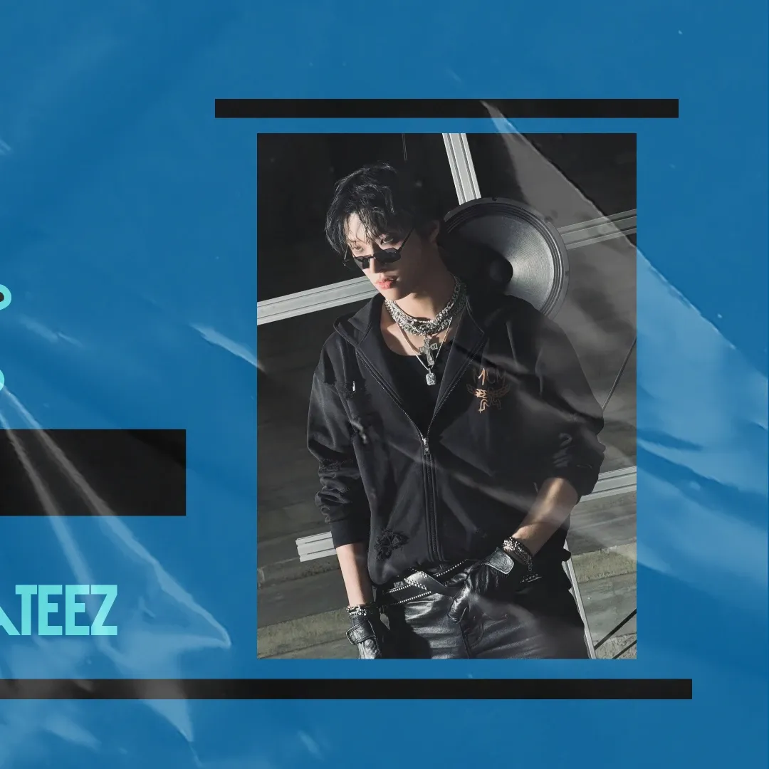 A moment captured by Mingi (ATEEZ)'s fan