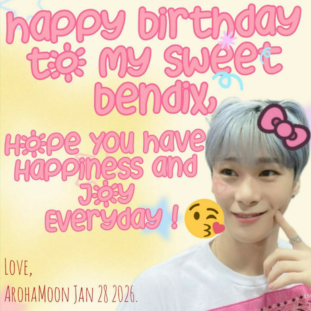 A moment captured by Moonbin (ASTRO)'s fan