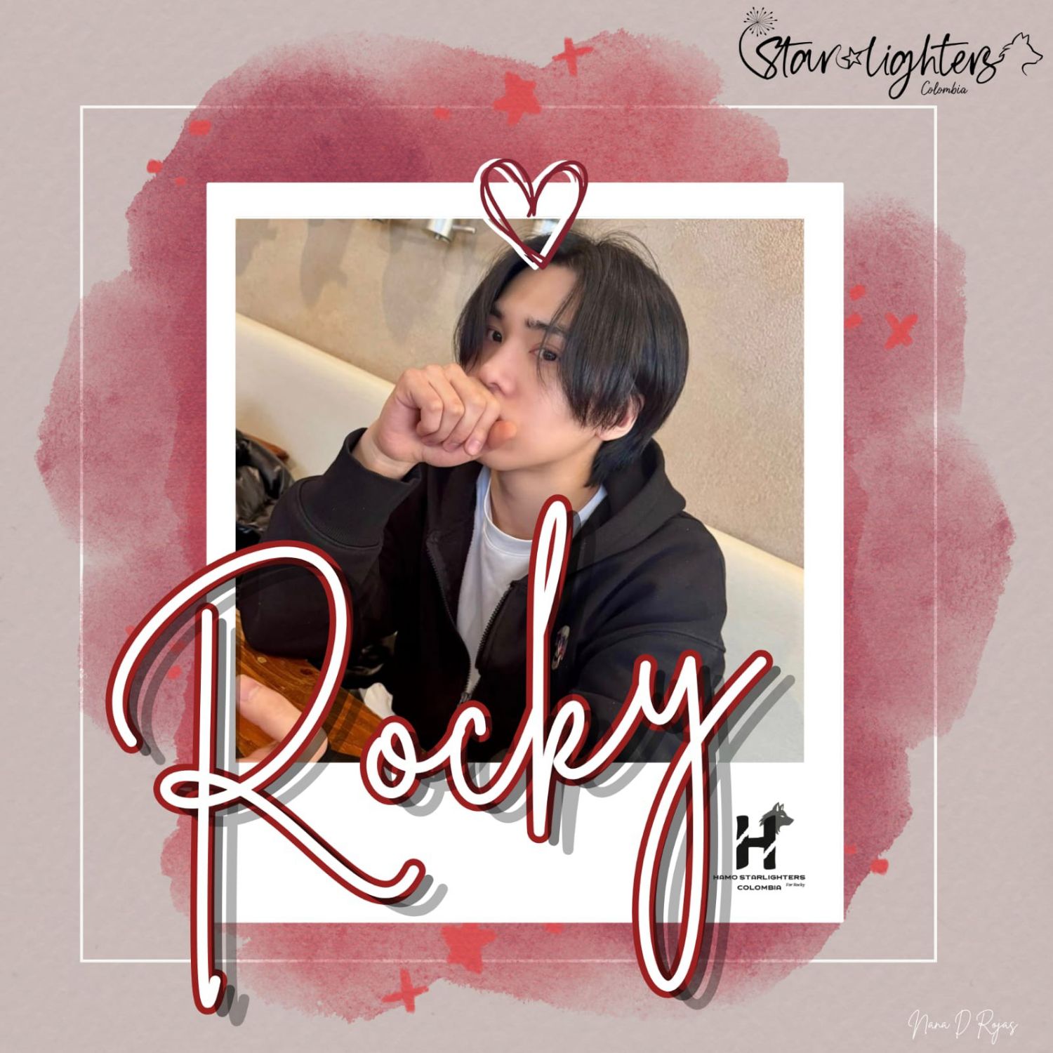 Recent activity shot of Rocky