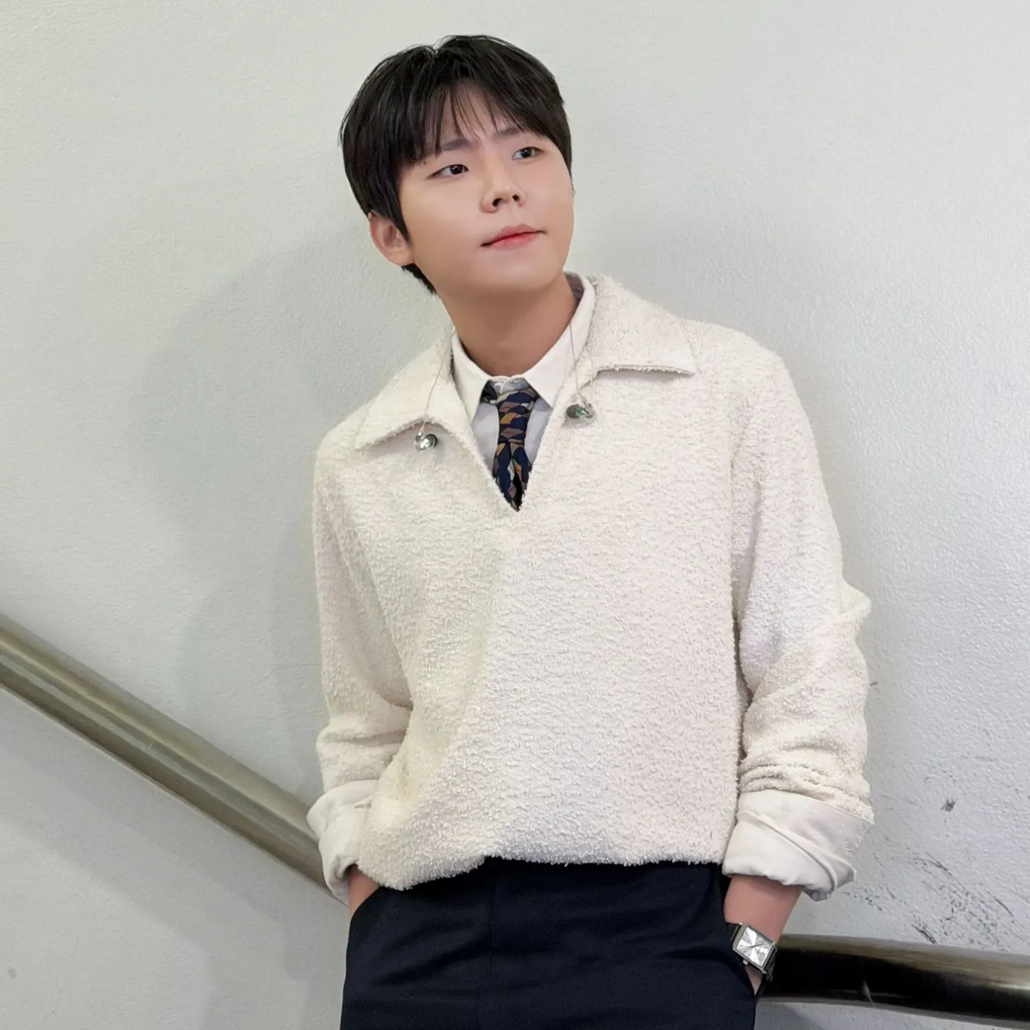 A moment captured by Jung Seunghwan's fan