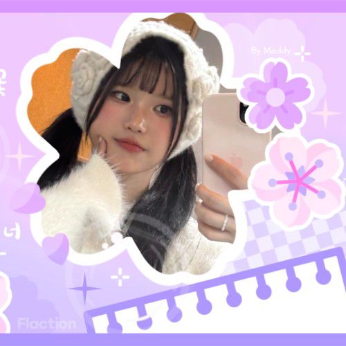 Recent activity shot of Song Hayoung (fromis_9)