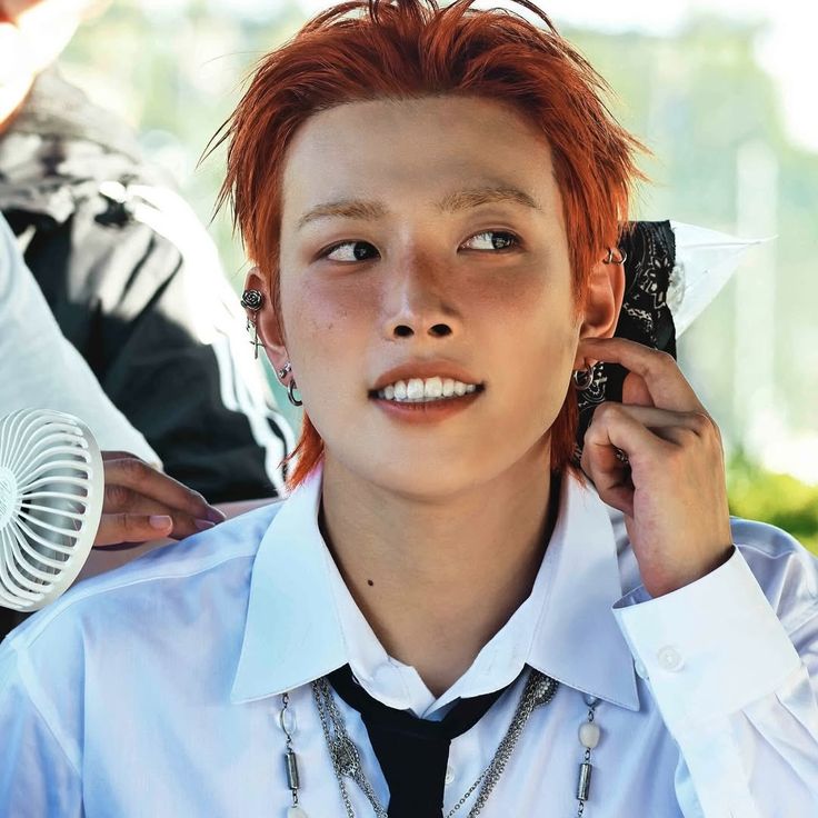 A moment captured by Hongjoong (ATEEZ)'s fan