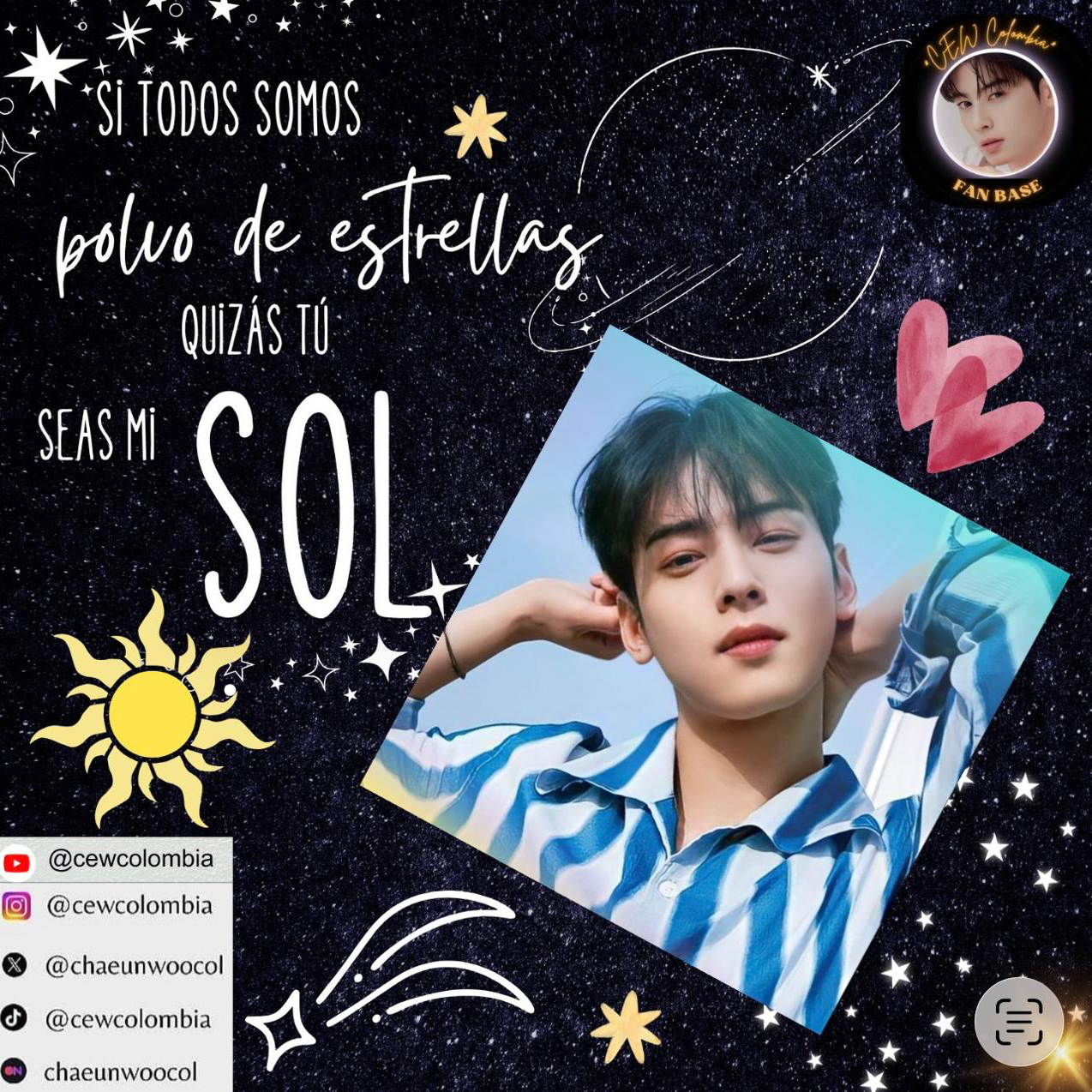 Recent activity shot of Eunwoo (ASTRO)