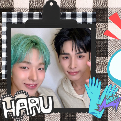 Behind-the-scenes cut of Haru (NEXZ)