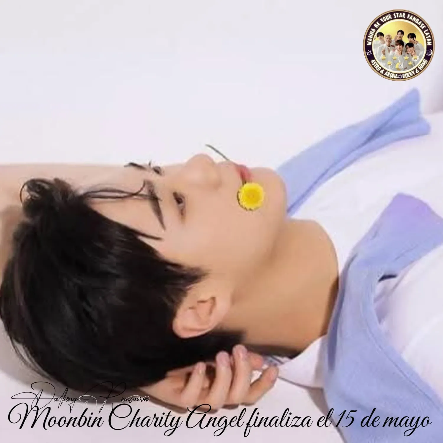 A moment captured by Moonbin (ASTRO)'s fan