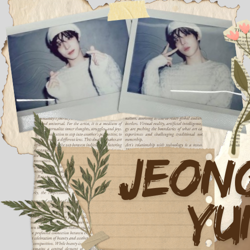 Behind-the-scenes cut of Yunho (ATEEZ)