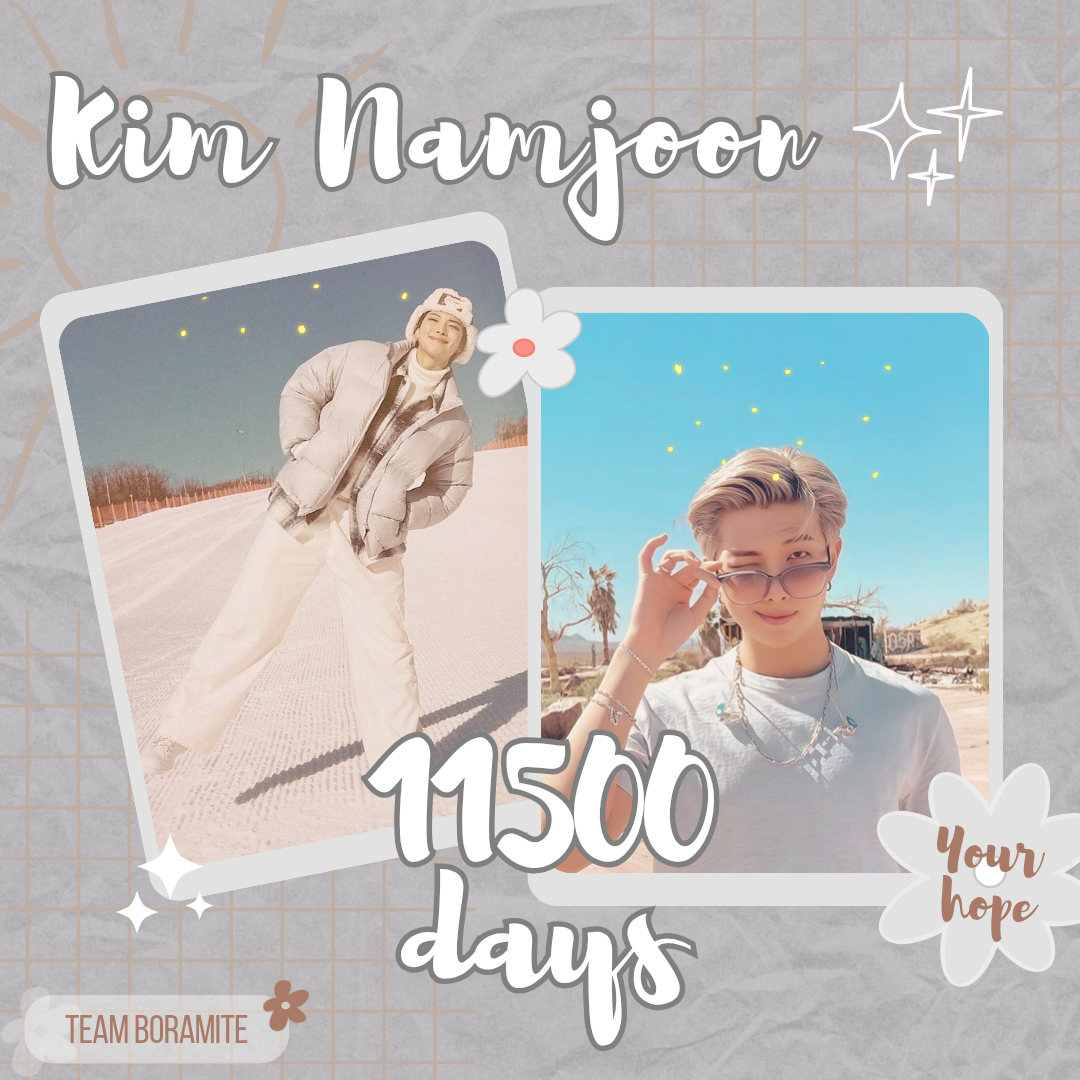 Recent activity shot of RM (BTS)