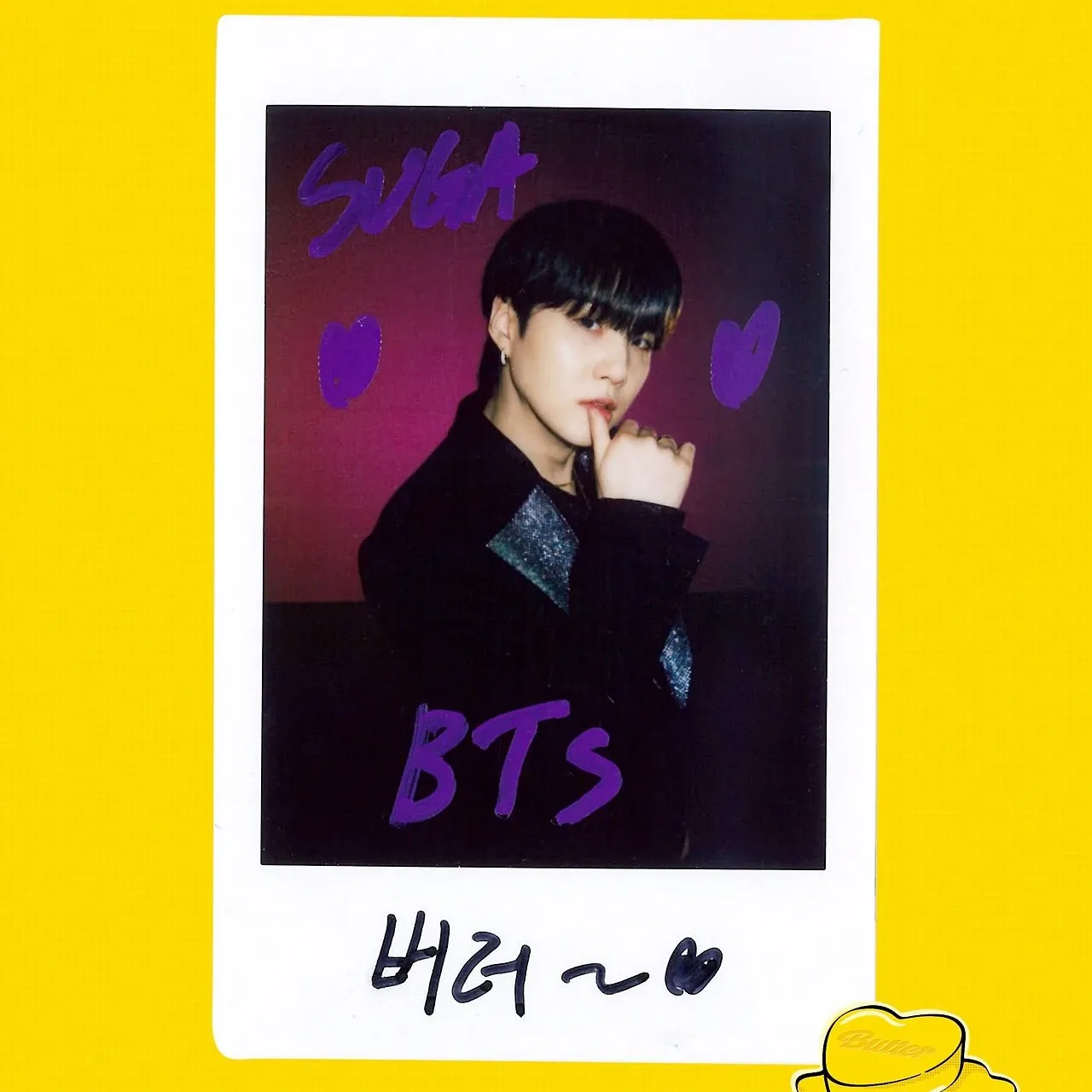 A moment captured by SUGA (BTS)'s fan