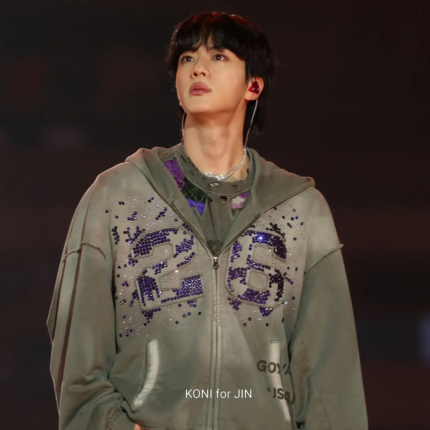 Momen yang diabadikan oleh penggemar Jin (BTS)