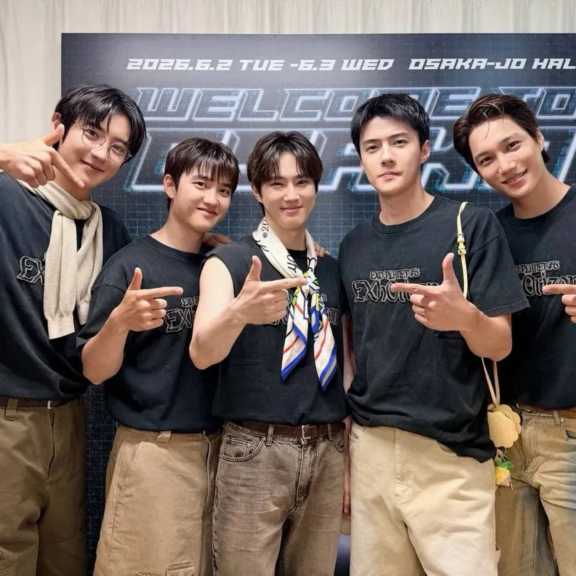 EXO의 비하인드 컷