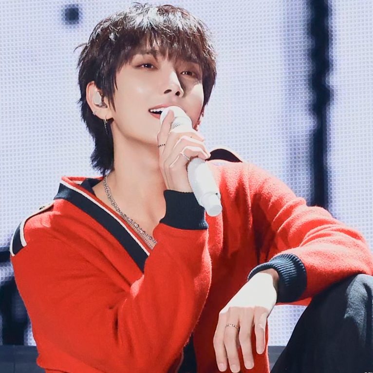 A moment captured by Joshua (SEVENTEEN)'s fan