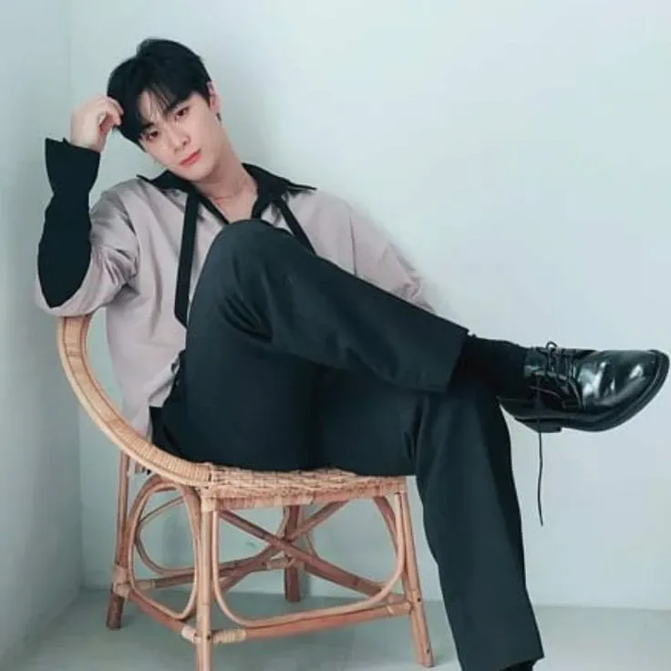 Recent activity shot of Moonbin (ASTRO)