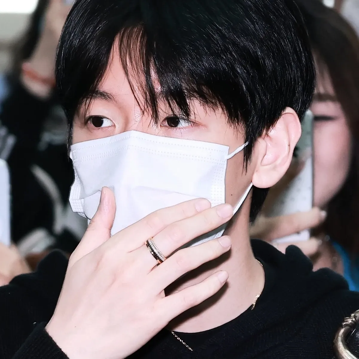 伯賢 (EXO)粉絲拍下的瞬間