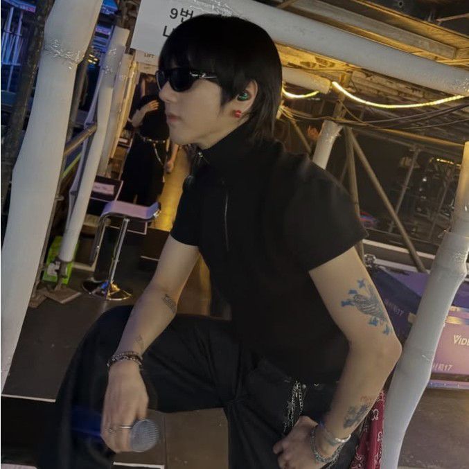 Behind-the-scenes cut of Yesung (Super Junior)