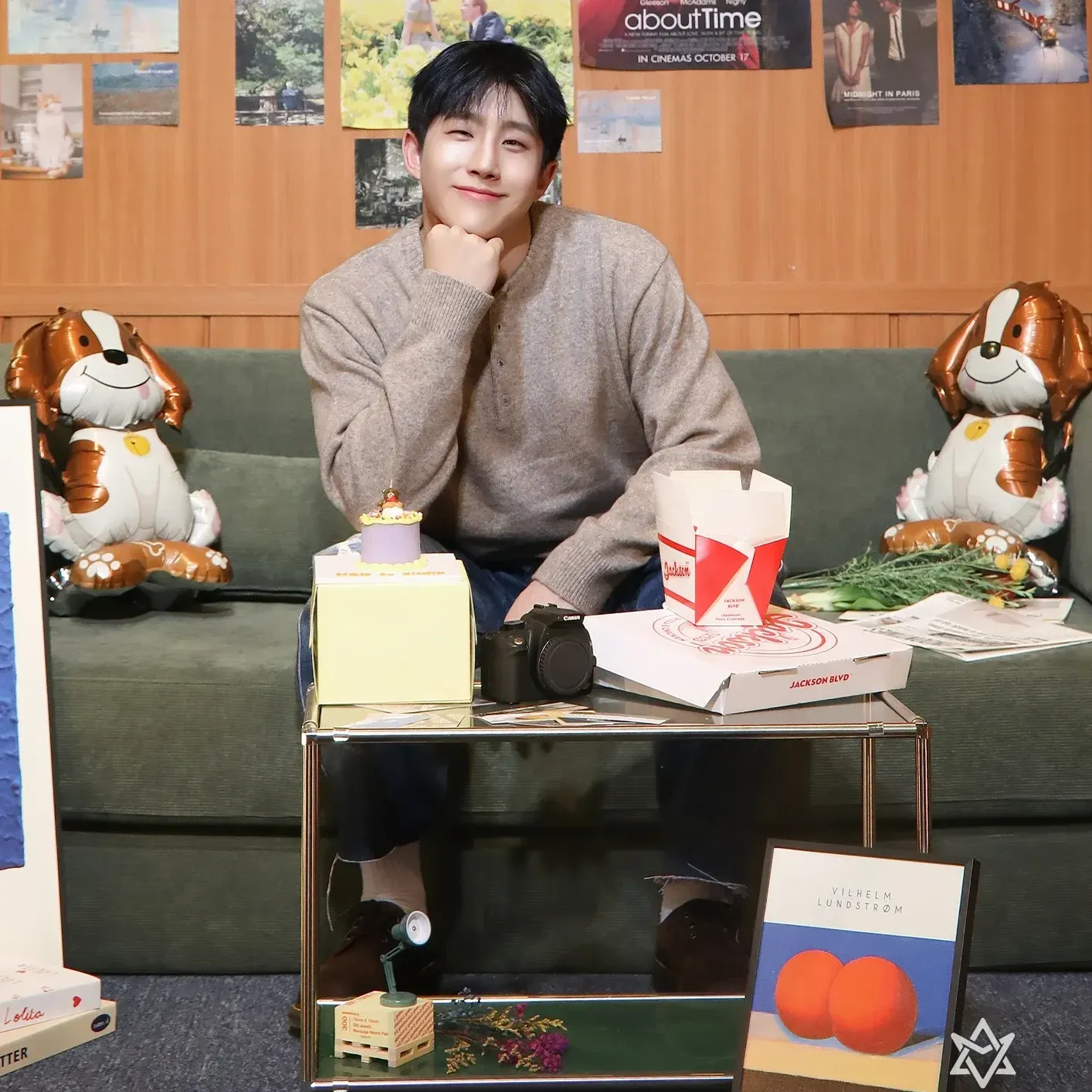 Recent activity shot of Jinjin (ASTRO)