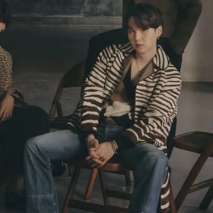 A moment captured by SUGA (BTS)'s fan