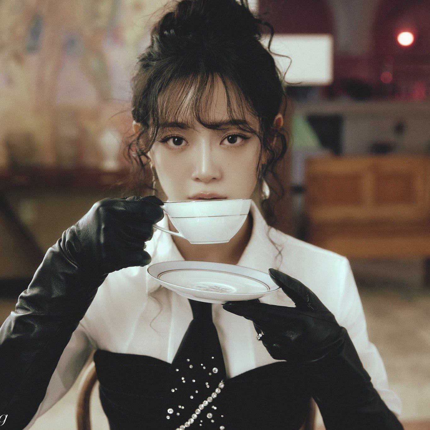 A moment captured by Sejeong's fan