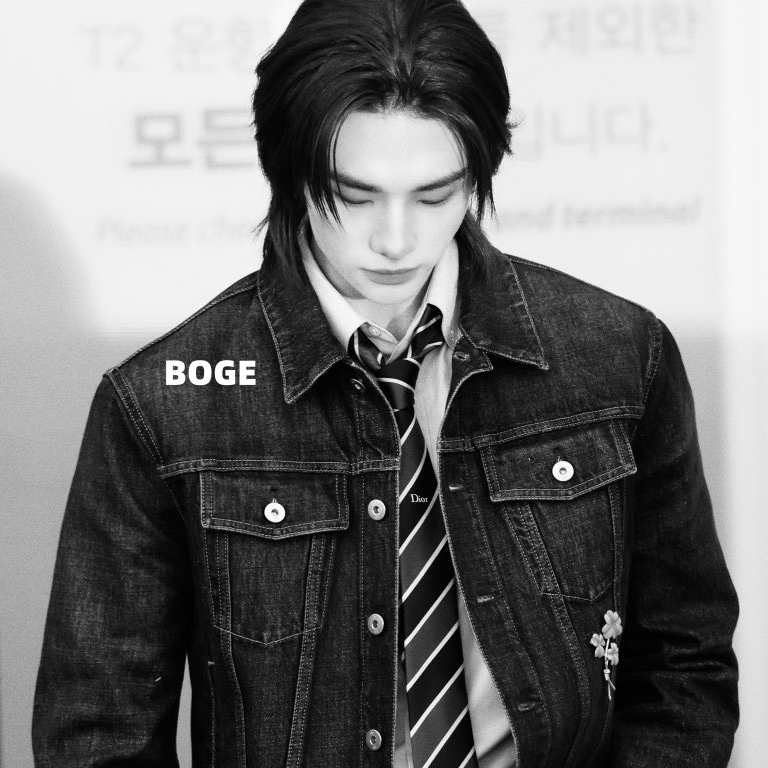 Behind-the-scenes cut of Hyunjin (Stray Kids)