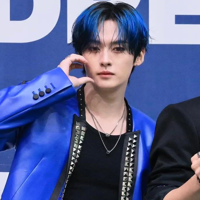 Recent activity shot of Lee Know (Stray Kids)