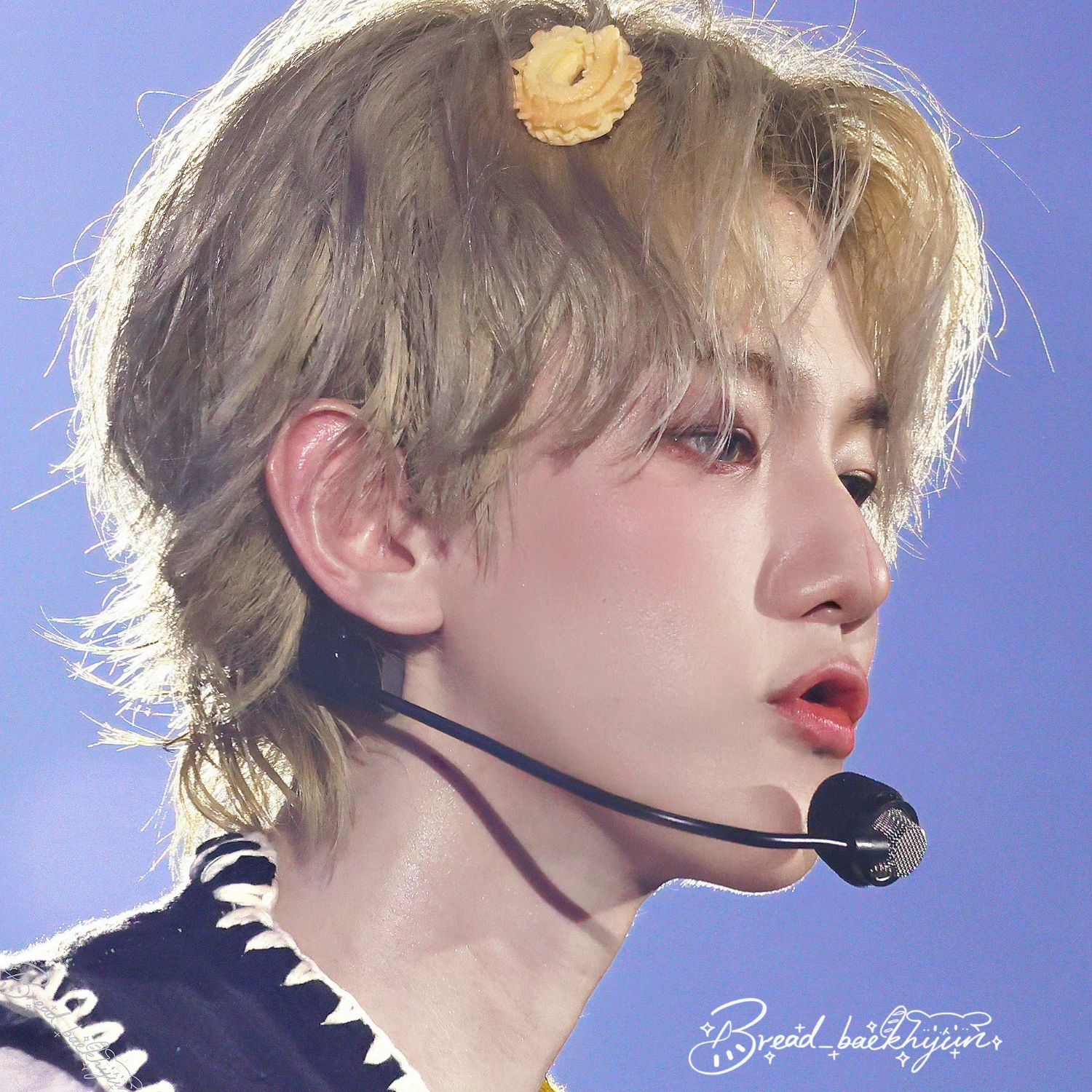 伯賢 (EXO)粉絲拍下的瞬間