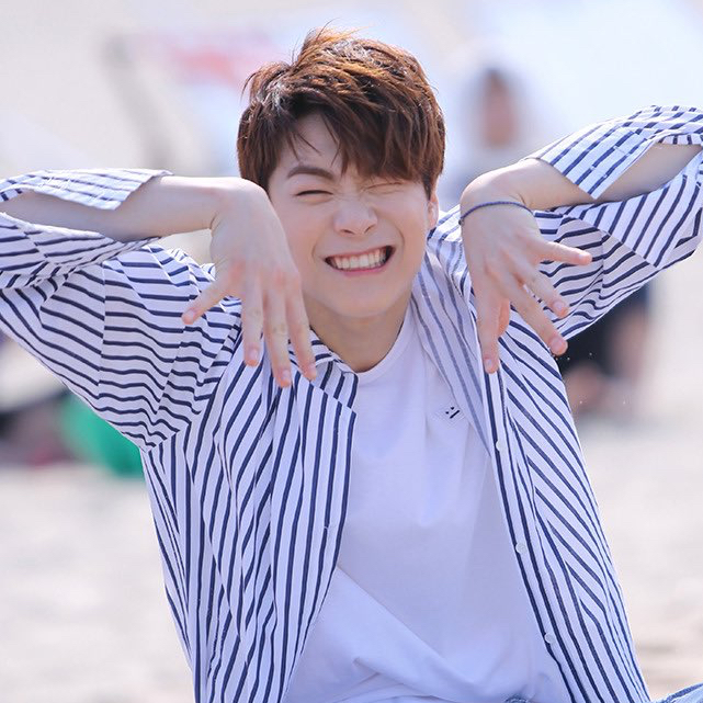Recent activity shot of Moonbin (ASTRO)