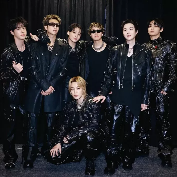 BTSの舞台裏ショット