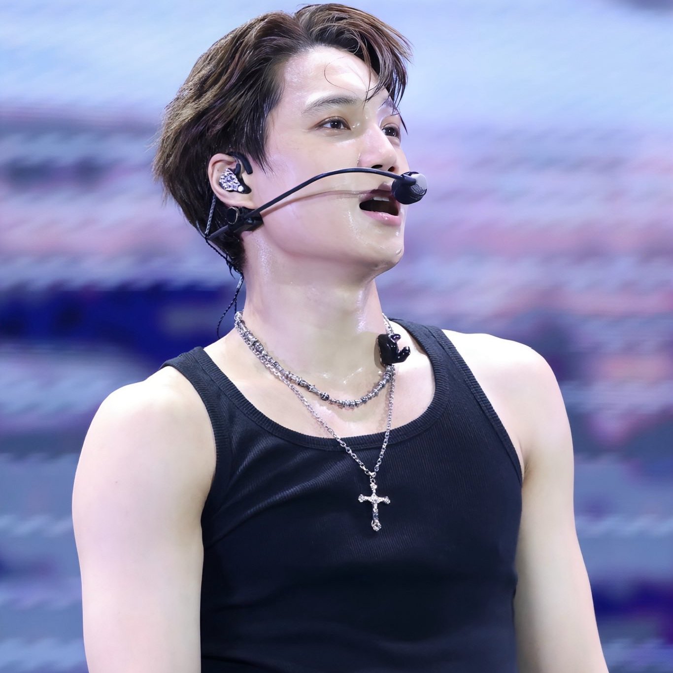 Momen yang diabadikan oleh penggemar Kai (EXO)