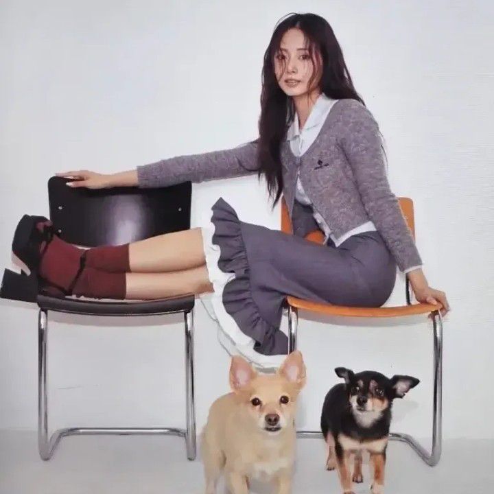 쯔위 (TWICE)의 비하인드 컷