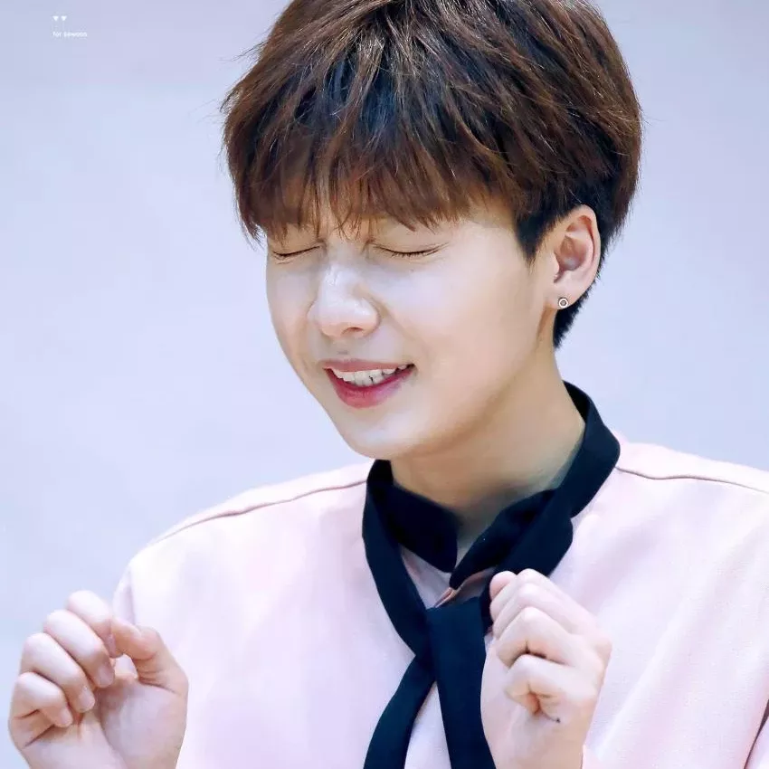 Behind-the-scenes cut of Jeong Sewoon