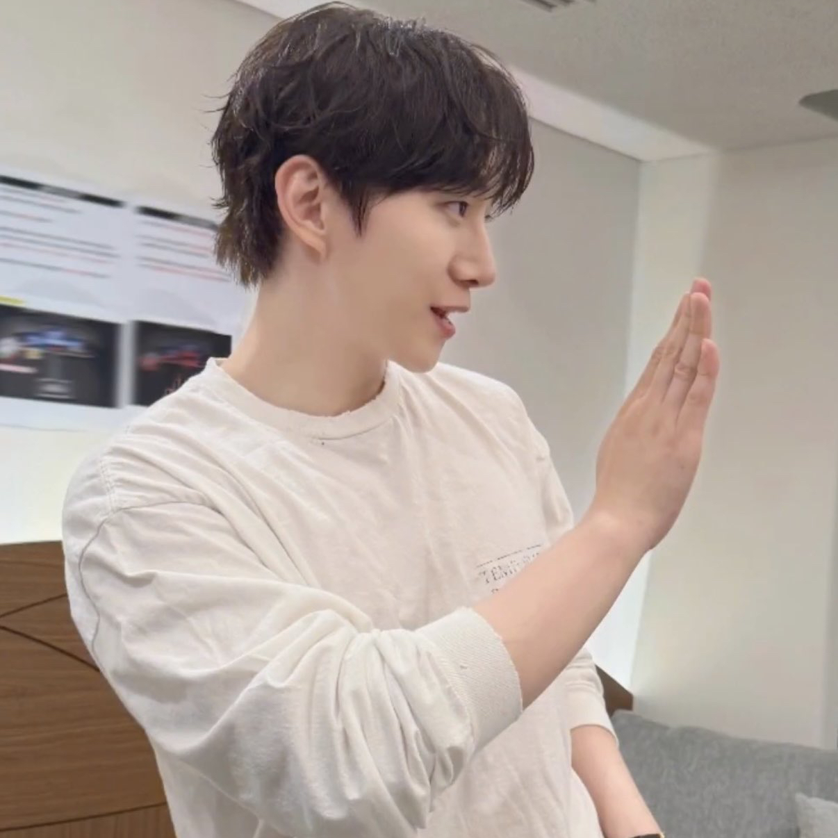 Recent activity shot of Junho (2PM)