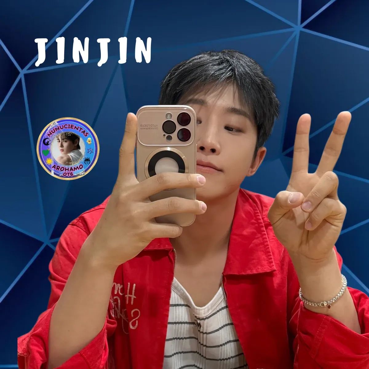 A moment captured by Jinjin (ASTRO)'s fan
