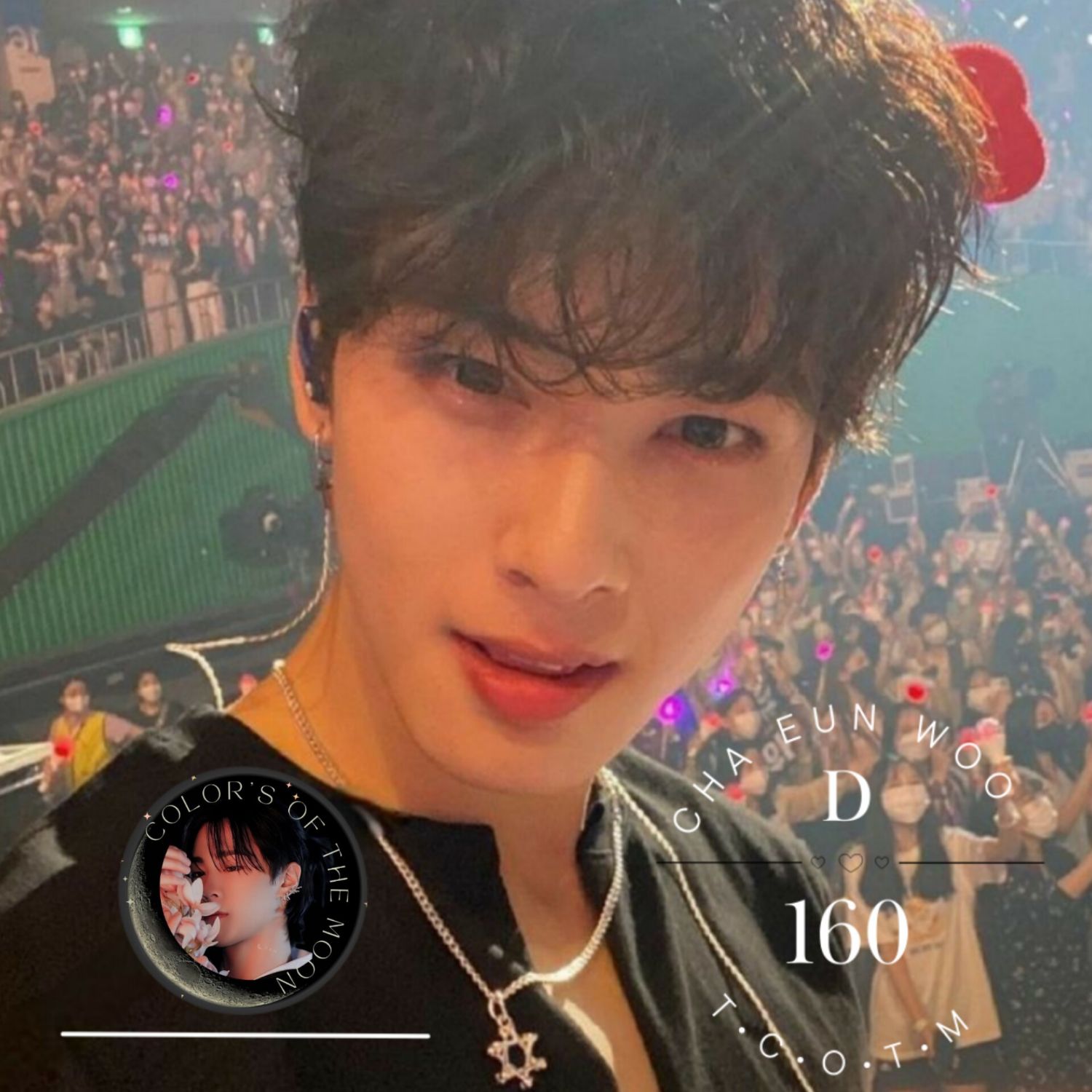 A moment captured by Eunwoo (ASTRO)'s fan