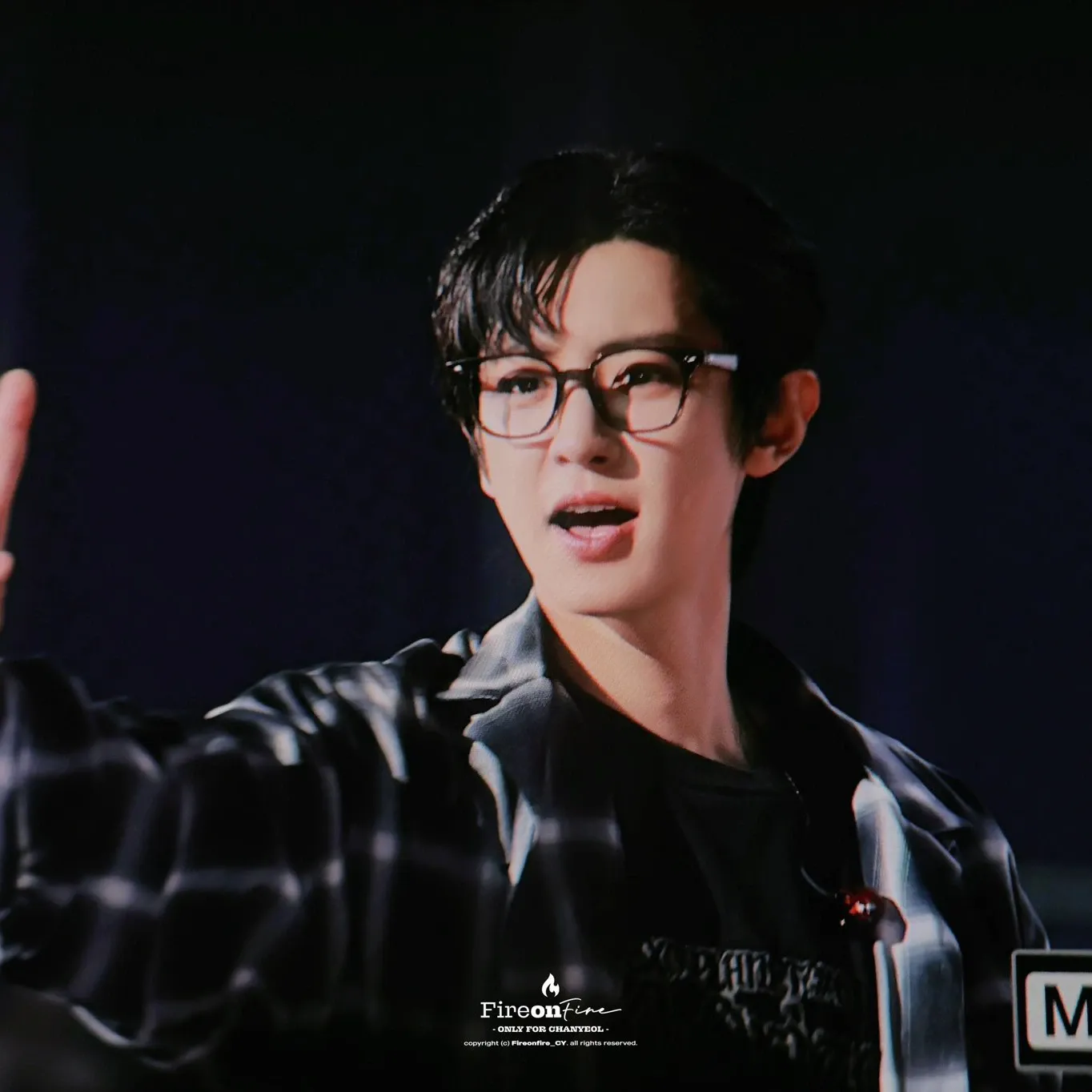 Behind-the-scenes cut of Chanyeol (EXO)