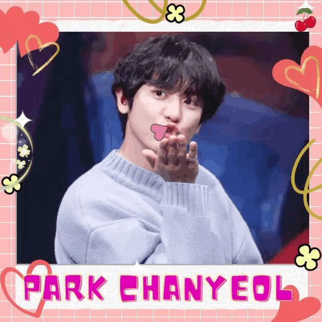 Behind-the-scenes cut of Chanyeol (EXO)