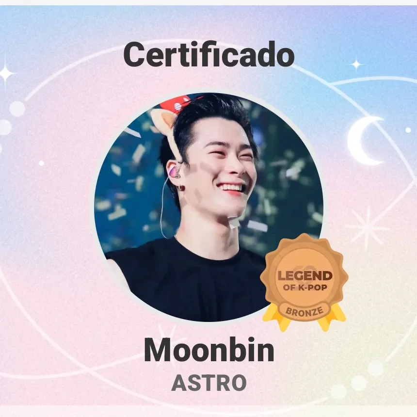 A moment captured by Moonbin (ASTRO)'s fan