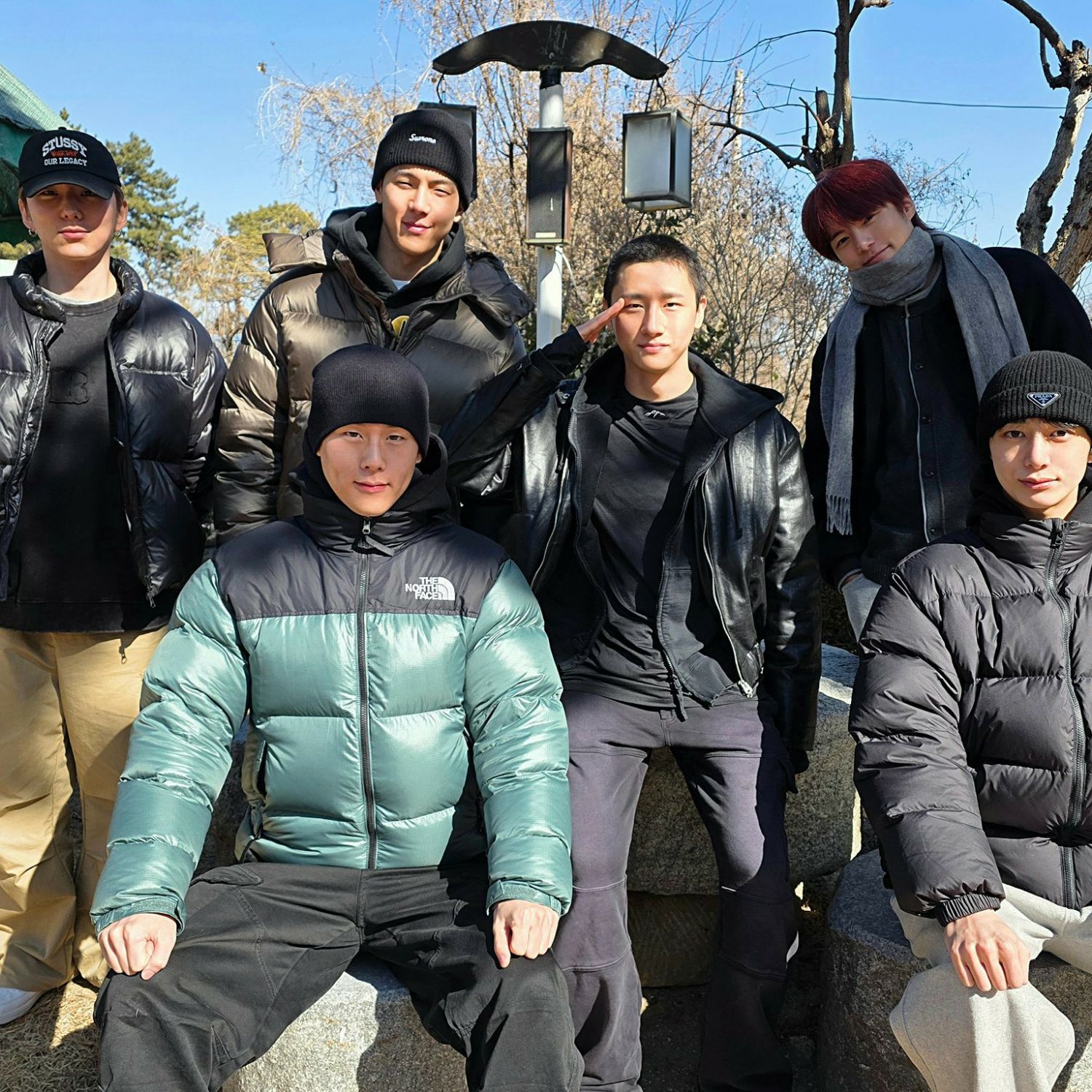 A moment captured by MONSTA X's fan