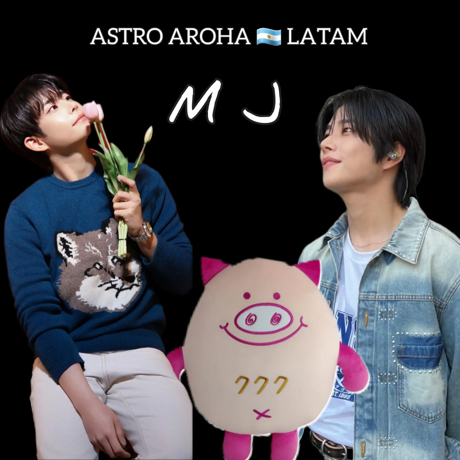 A moment captured by MJ (ASTRO)'s fan