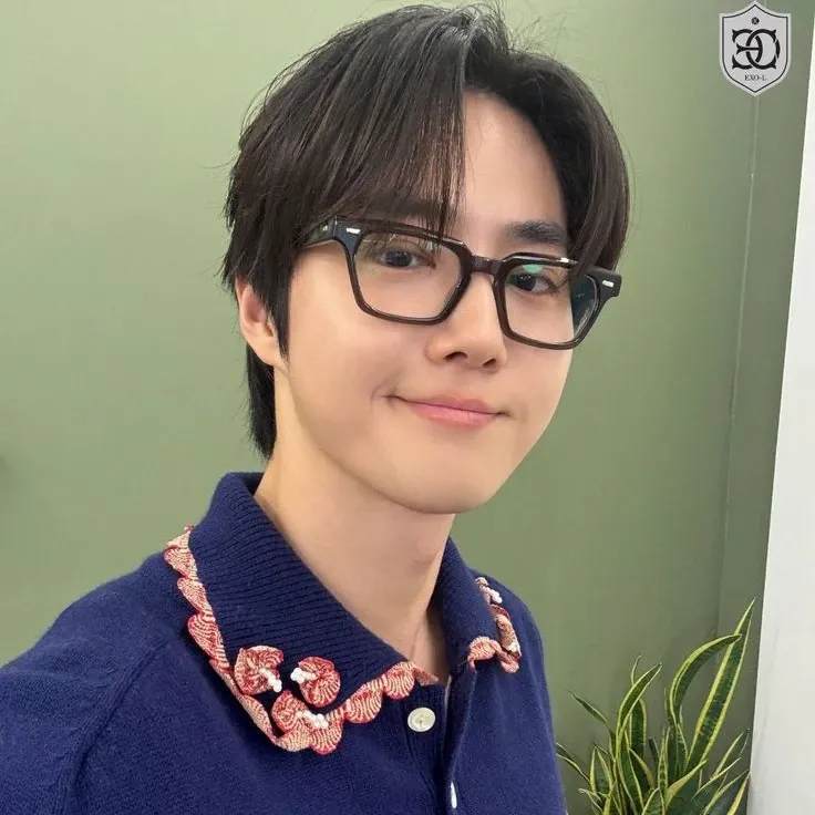 Recent activity shot of Suho (EXO)