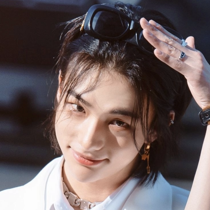 A moment captured by Hyunjin (Stray Kids)'s fan