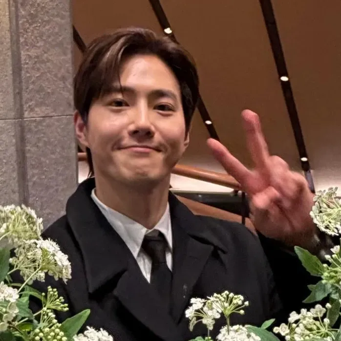 Recent activity shot of Suho (EXO)