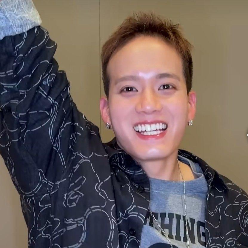 Recent activity shot of Peniel (BTOB)