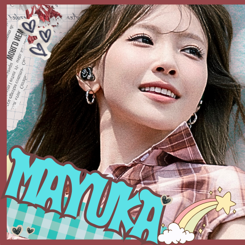 A moment captured by Mayuka (NiziU)'s fan