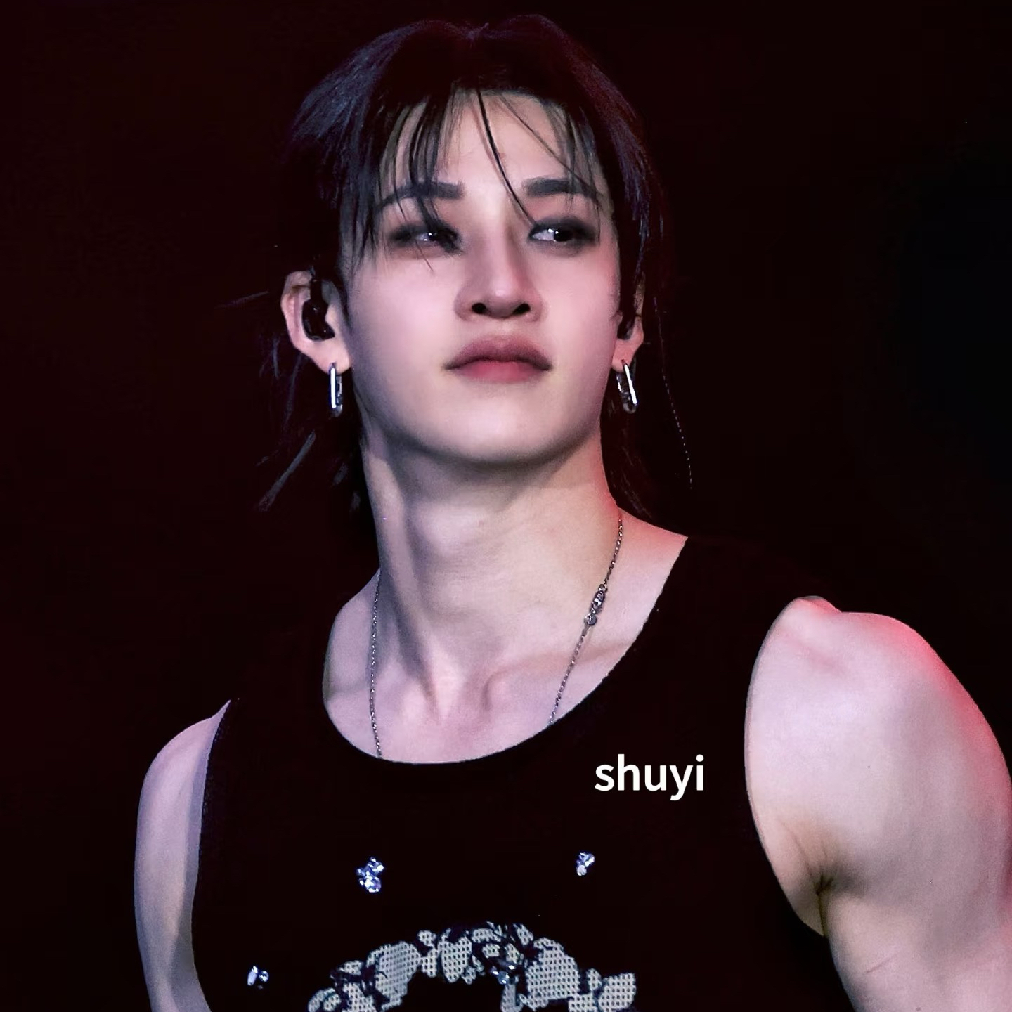 Recent activity shot of Bang Chan (Stray Kids)