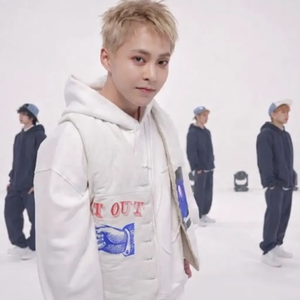 Recent activity shot of Xiumin (EXO)