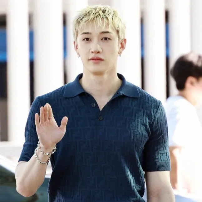 Recent activity shot of Bang Chan (Stray Kids)