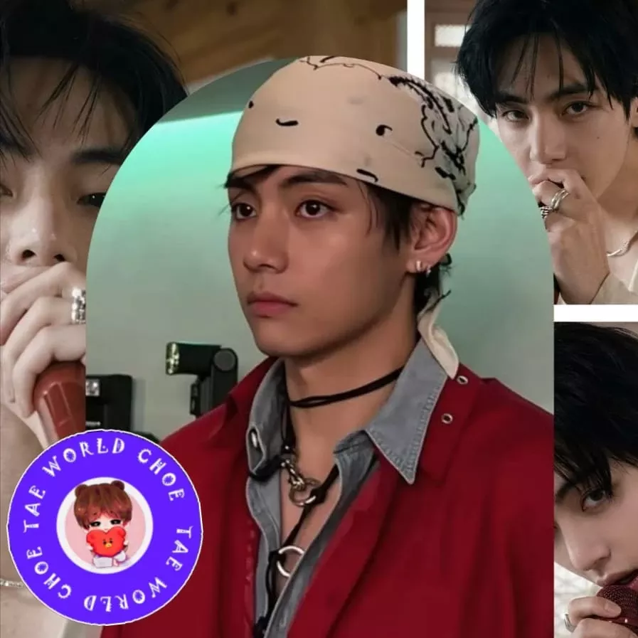 Recent activity shot of V (BTS)
