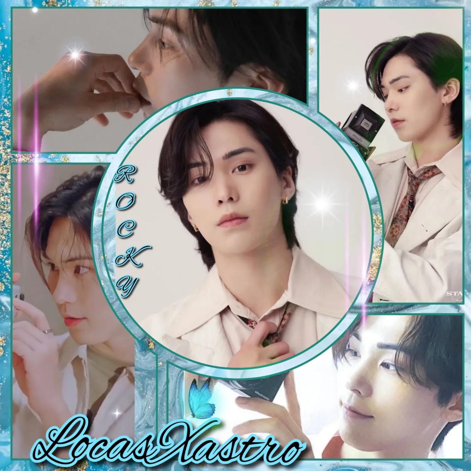 A moment captured by Rocky's fan