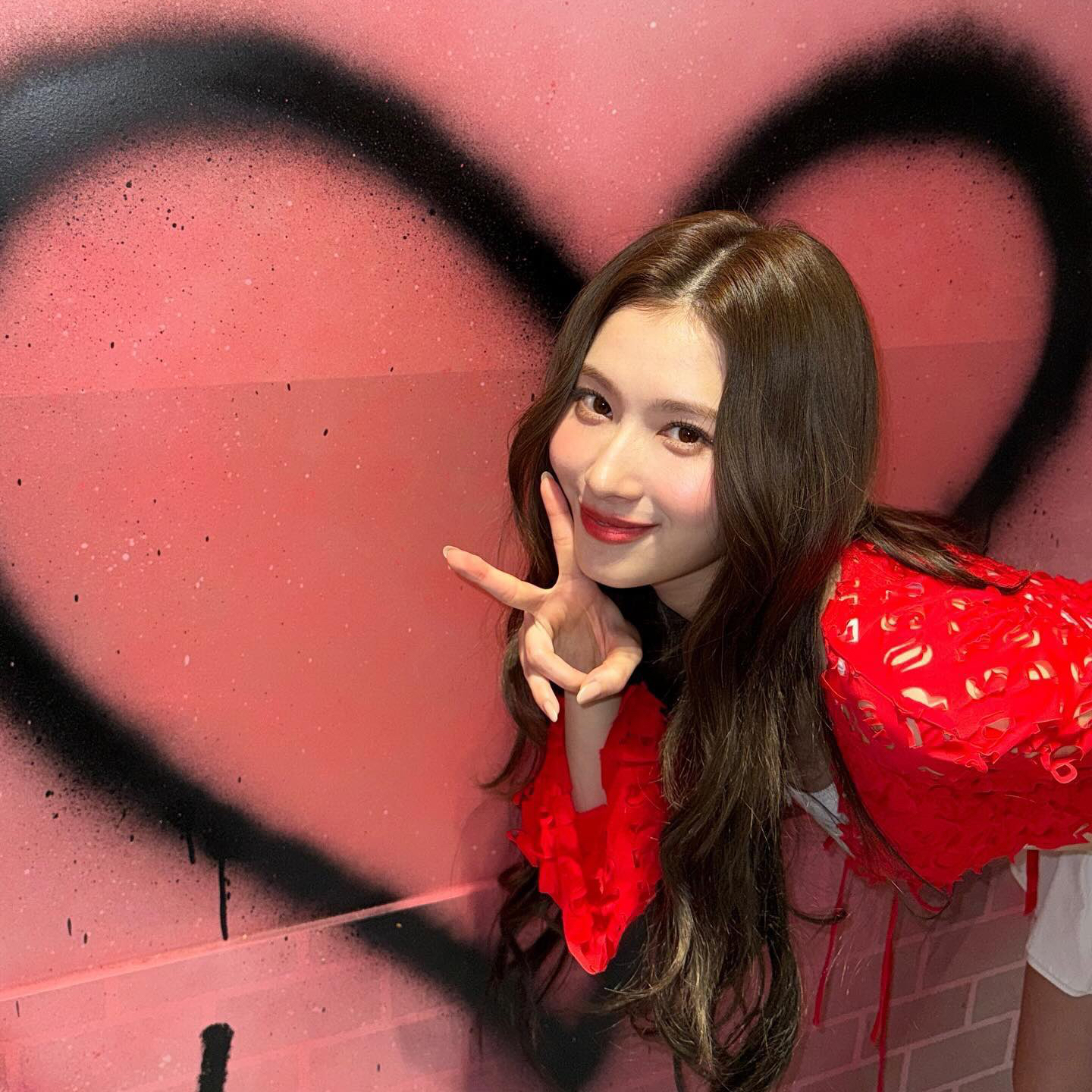 Recent activity shot of Sana (TWICE)