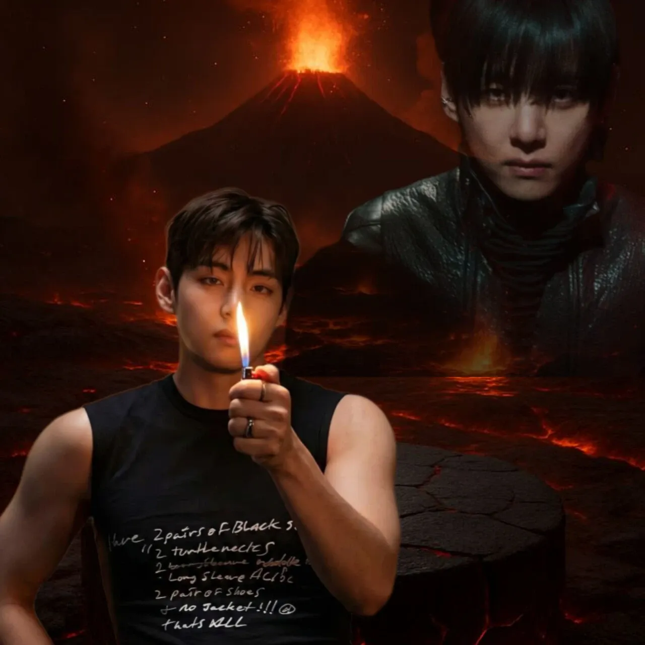 Foto aktivitas terbaru V (BTS)