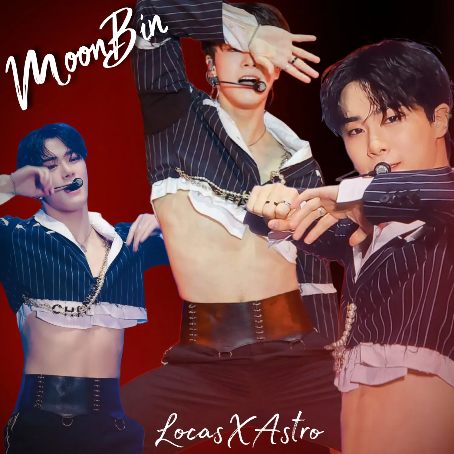 Recent activity shot of Moonbin (ASTRO)